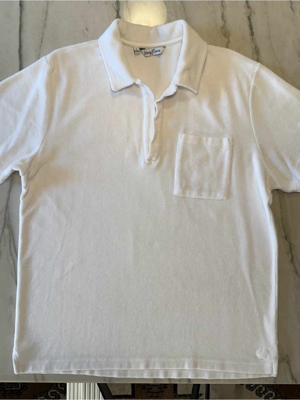 Men's Kenny Flowers, The Como Terry Shirt, Large